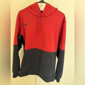 Never used - Nike Men’s Training Hoodie - Red and Black - Size M